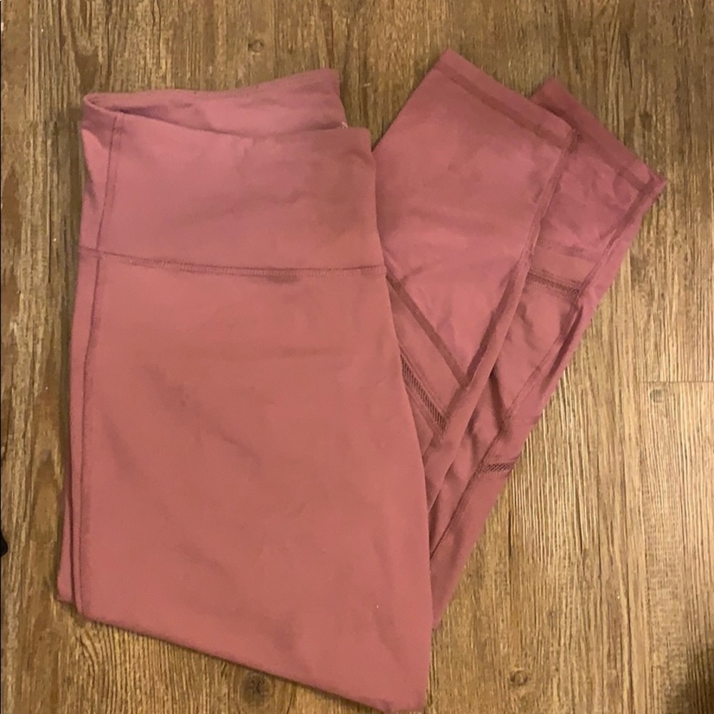 Pink leggings